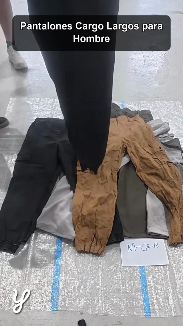 Men's long cargo pants