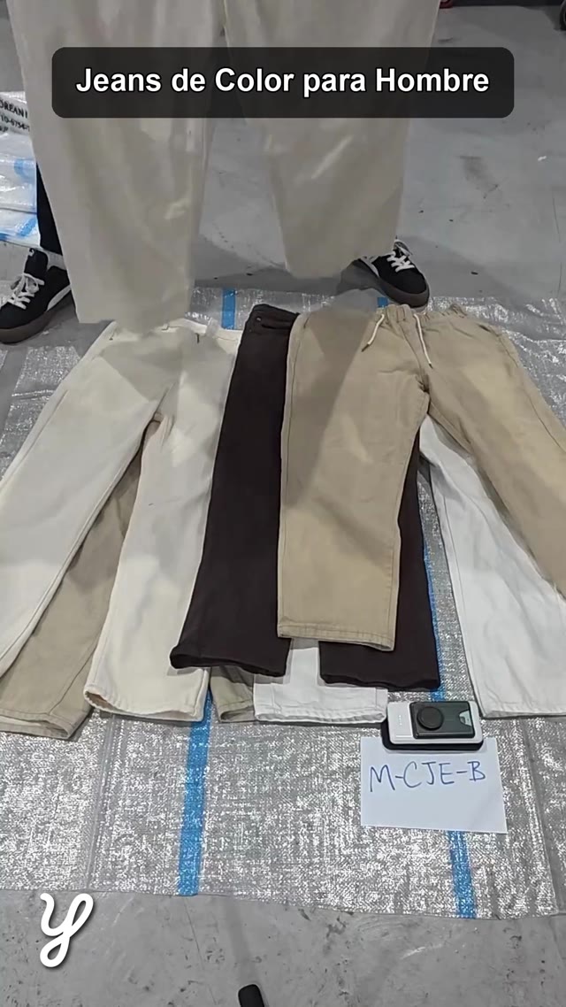 Men's colored jeans