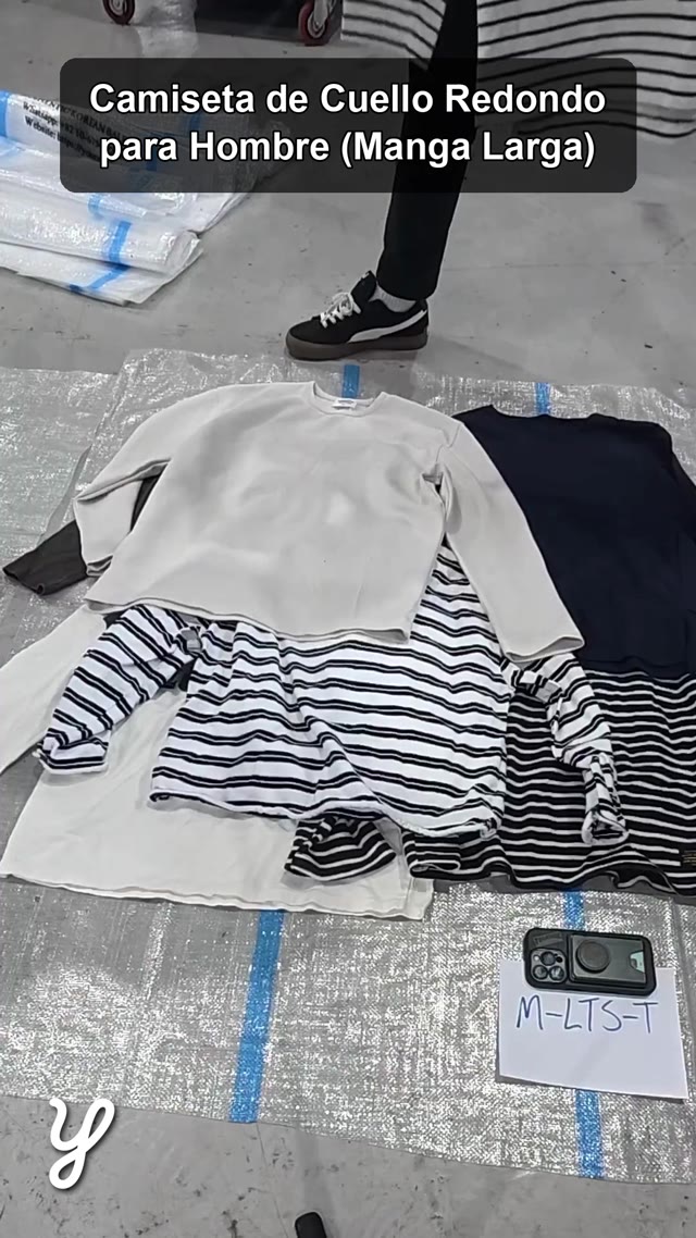 Men's round-neck T-shirt (long sleeve)