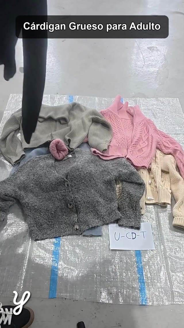 Adult thick cardigan