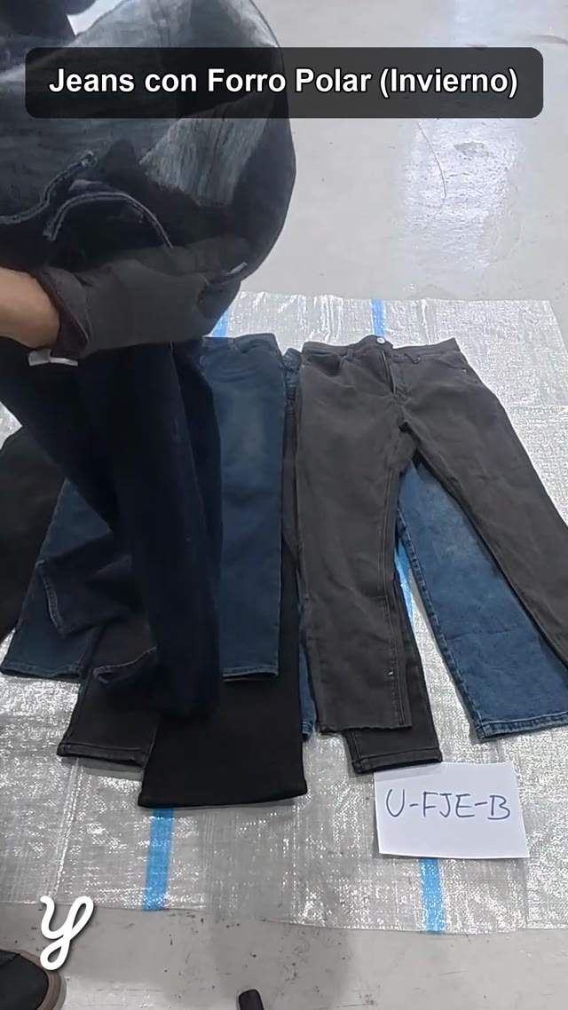 fleece-lined winter jeans