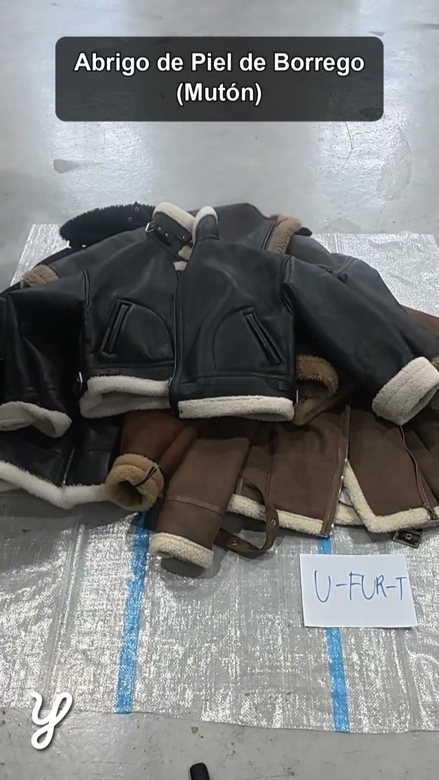 Adult shearling coat