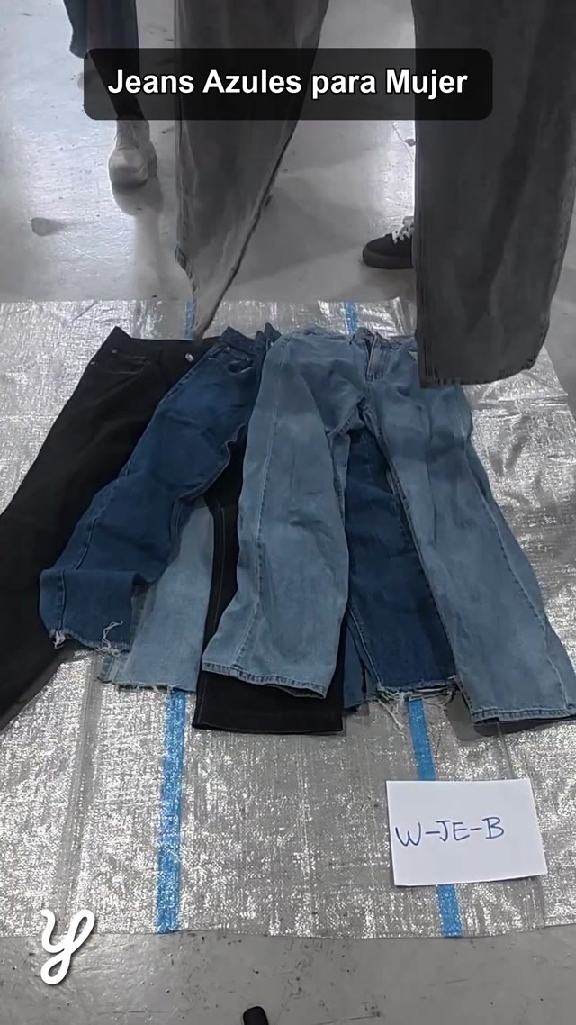 Women's blue jeans